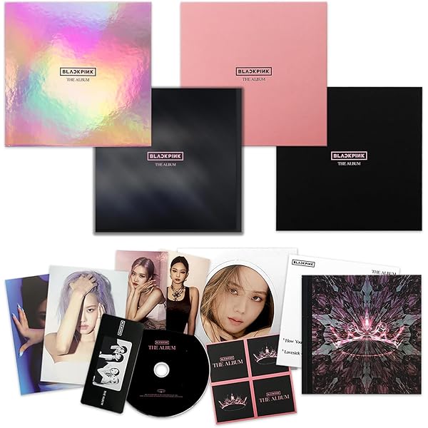 BLACKPINK アルバム セット Amazon.com: Blackpink 1st Full Album The Album Set (Version 1,2,3